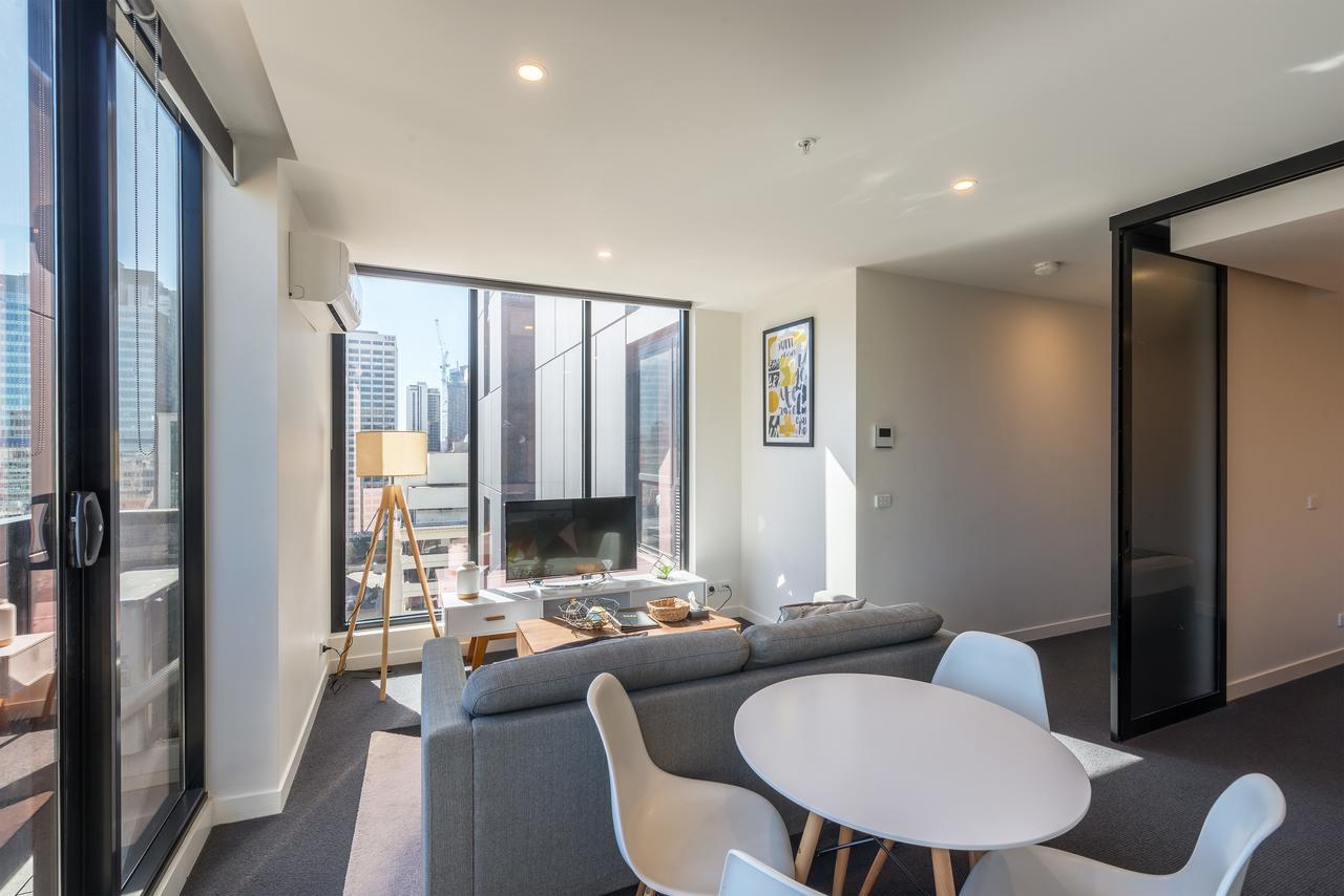 Apc On Bourke Aparthotel Melbourne Exteriör bild